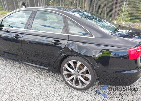 2013 Audi A6 3.0T Premium from USA, damaged, VIN WAUHGAFC1DN158567